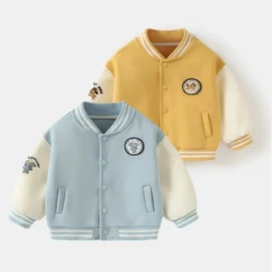 2026 New Arrival Infant Toddler Baseball Jacket Spring Autumn Unisex Kids Coat Boys Girls Baby Outerwear