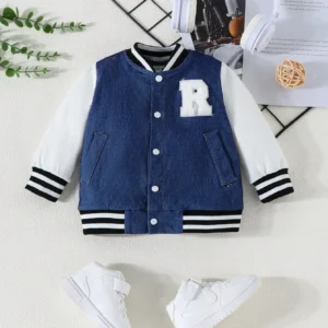A Versatile Baby Boy Coat A Little Boy Baseball Jacket And A Cardigan For Daily Casual Wear In Autumn And Winter